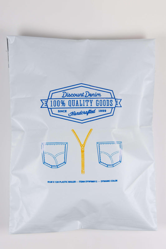 Poly Mailing Bag - 6W x 9H + 2" lip